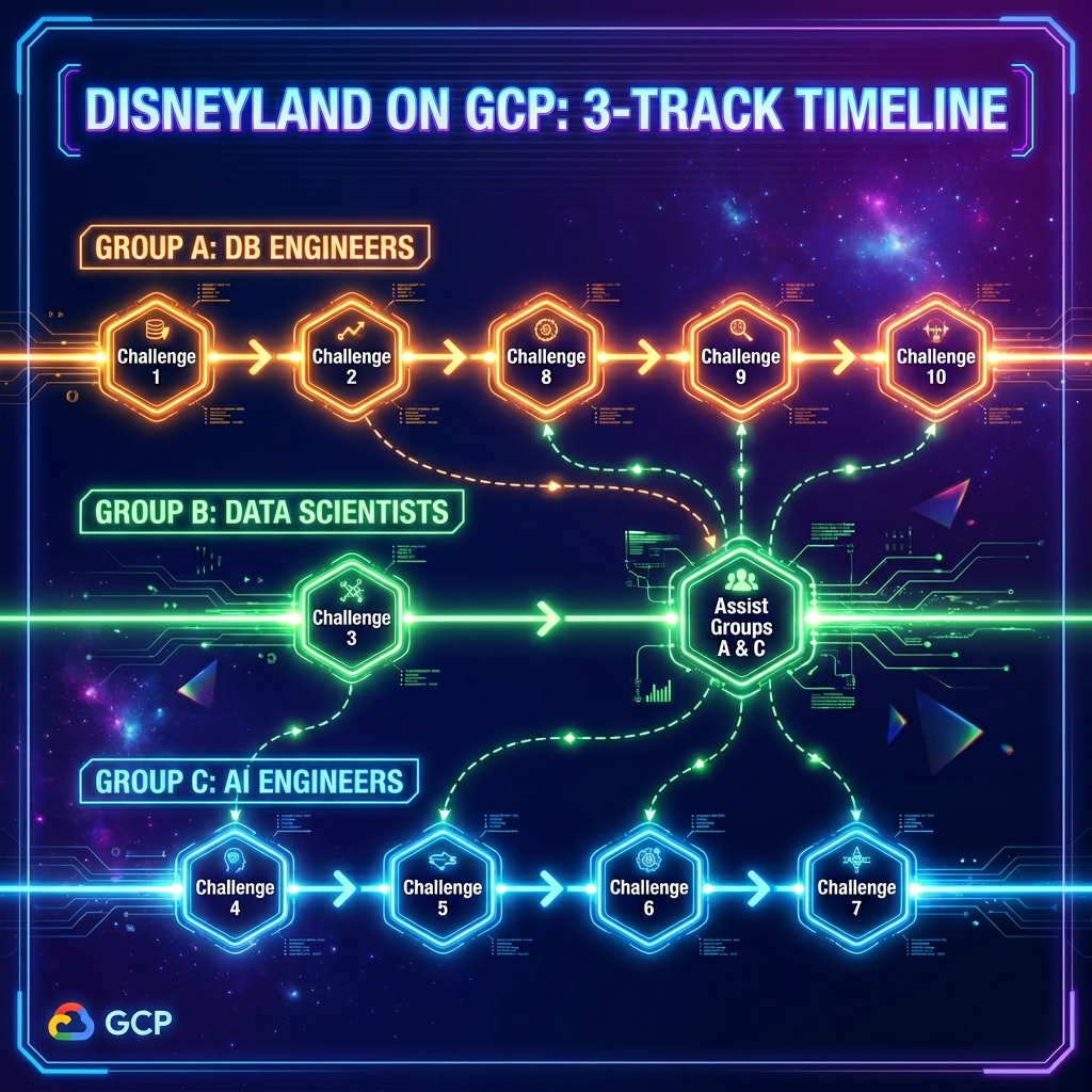 3-Group Parallelization Timeline